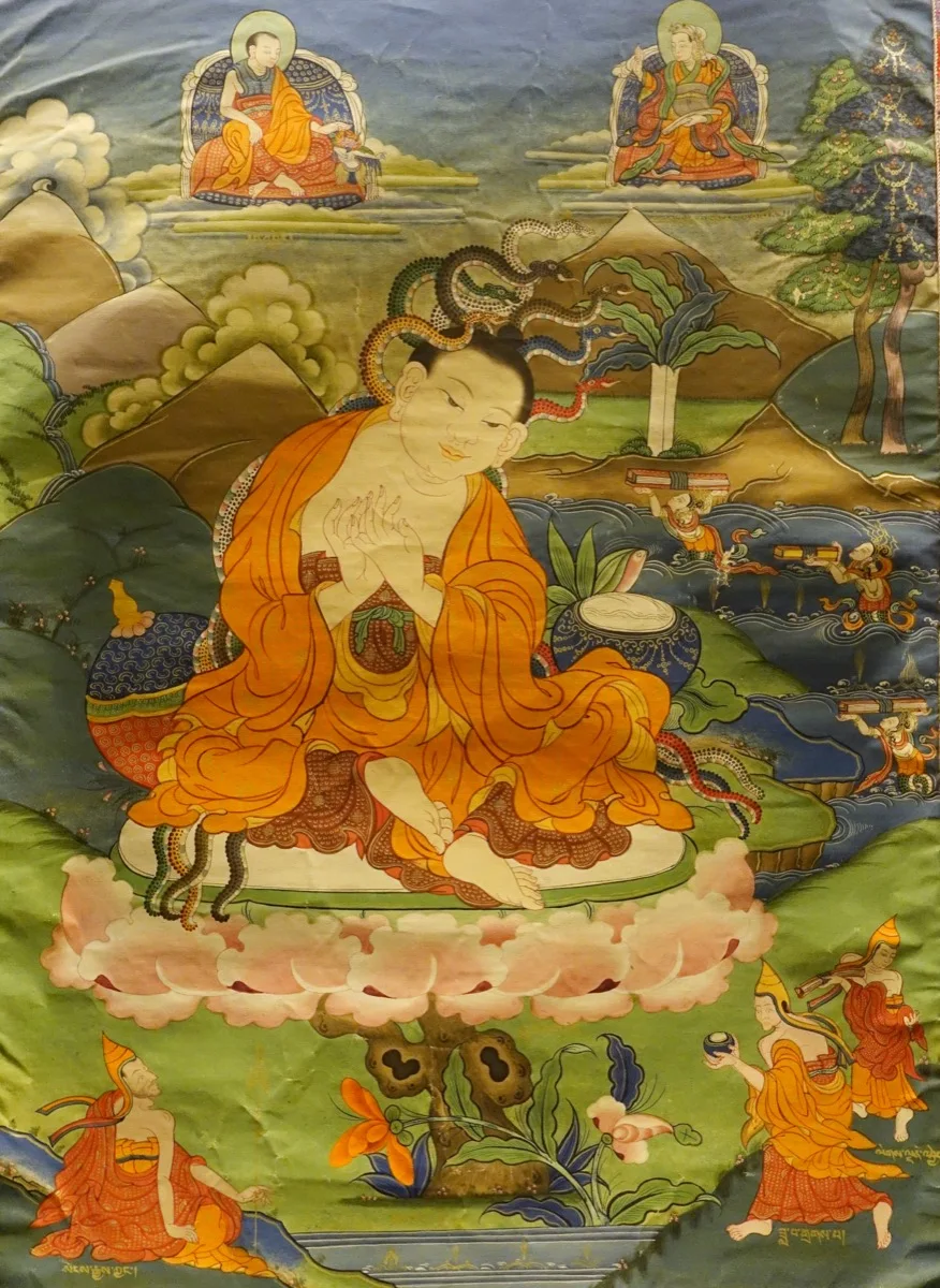 龙树的艺术化人物形象